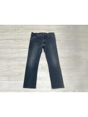 ANNE MODERN FIT Mac Jeans Men's Dirty Wash Navy Blue Jeans SIZE 36X31